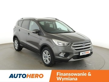 Ford Kuga II SUV Facelifting 1.5 EcoBoost 120KM 2017 Ford Kuga klima auto grzane fotele i kierownica, zdjęcie 9