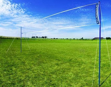 СТОЙКИ ХУДОРА + ВОЛЕЙБОЛЬНАЯ СЕТКА ДЛЯ БАДМИНТОНА 76535