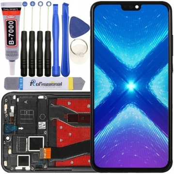 HUAWEI HONOR 8X JSN-L21 WYŚWIETLACZ LCD RAMKA