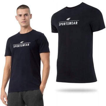 KOSZULKA MĘSKA 4F T-SHIRT PODKOSZULEK BLUZKA SPORTOWA NA CO DZIEŃ