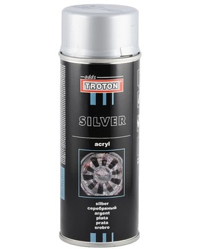 TROTON spray akryl lakier SREBRNY 400 ml