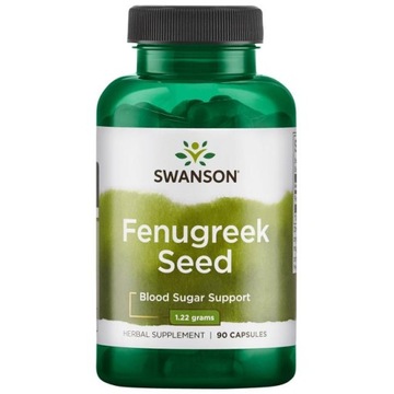 Fenugreek kozieradka 90 kapsułek SWANSON