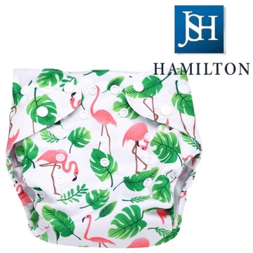 Подгузники, Многоразовые подгузники, Чехол, Фламинго