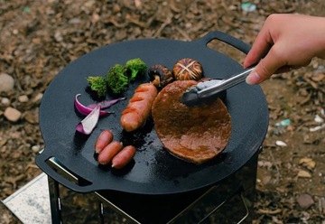 СКОВОРОДА ВОК КОРЕЙСКИЙ ГРИЛЬ ИНДУКЦИОННЫЙ БАРБЕКЮ 34 см + БЕСПЛАТНАЯ ЛОЖКА