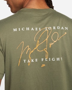 Koszulka męska Nike Air Jordan Flight Essentials DH8968-222 zielony r. XL