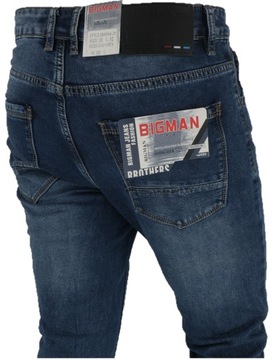 SPODNIE MĘSKIE LEKKO PRZETARTE PROSTA NOGAWKA L32 W34