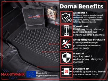 Audi A6 C7 SD 2011-2018 Коврик в багажник + коврики