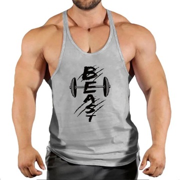 European And American Men's Fitness Sports Vest GY