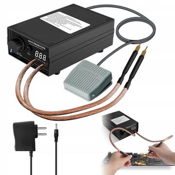 ПРОФЕССИОНАЛЬНЫЙ БЫТОВОЙ АППАРАТ ДЛЯ ТОЧЕЧНОЙ СВАРКИ ВЫСОКОЙ МОЩНОСТИ, ЧЕРНЫЙ, 8000ВТ