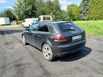 Audi A3 8P Hatchback 3d 2.0 TDI PD 140KM 2003 Audi A3 2.0TDI 140km 03r, zdjęcie 2