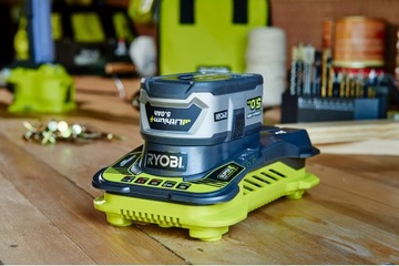 АККУМУЛЯТОРНАЯ УГЛОВАЯ ШЛИФОВАЛЬНАЯ МАШИНА RYOBI R18AG НАБОР
