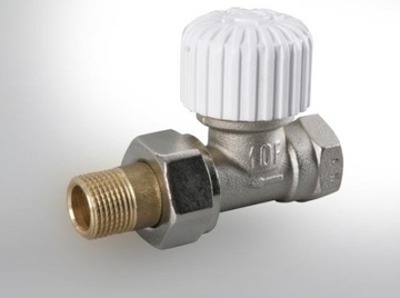 ZAWÓR TERMOSTATYCZNY PROSTY 3/8 Z NASTAWĄ WSTĘPNĄ