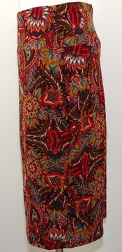 Юбка миди прямого рисунка LuLaReo 38 из США р.М