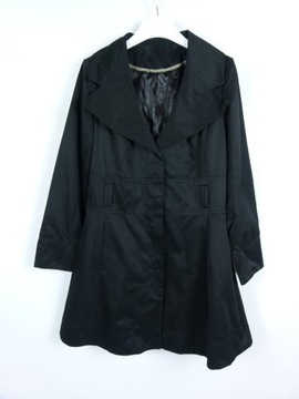 NEW LOOK czarny płaszcz 14 / 40
