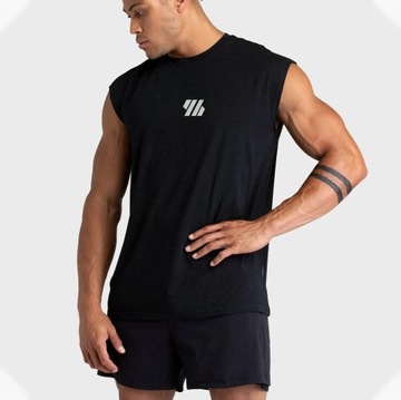 Men Tank Top Sleeveless Shirts Mesh Breathable Gym