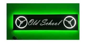 Led tabule Old School nad postel s osvětlením kabiny Tir Lkw