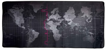 PODKŁADKA POD MYSZ KLAWIATURĘ NA BIURKO MATA MAPA ŚWIATA 40X90CM