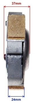 КПЛ. НОЖИ СЦЕПЛЕНИЯ Quad Diablo Fuxin 150/200cc