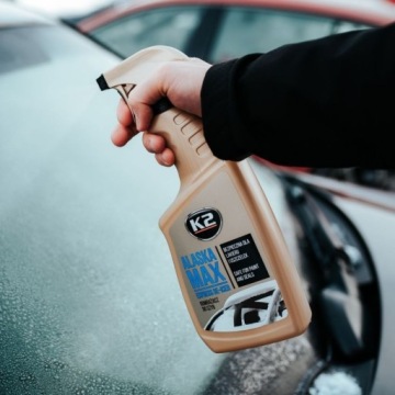 ДЛИННАЯ ЩЕТКА-СКРЕБОК MURSK С ЛАТУННЫМ ЛЕЗВИЕМ + РАЗМОРАЖИВАТЕЛЬ K2 ALASKA