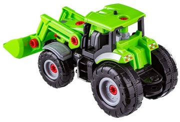 TRAKTOR z Naczepą Do Rozkręcania + Wkrętarka 52 EL