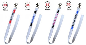 Smycz na klucze z imieniem, nazwiskiem - dla chłopaka