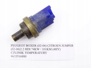 BOXER JUMPER 02-06 2.2 HDI @ SENZOR TEPLOTY