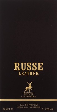 ALHAMBRA RUSSE LEATHER - WODA PERFUMOWANA - VOLUME: 80 ML