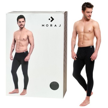 Grube KALESONY MĘSKIE Ciepłe Bawełniane MORAJ r. L