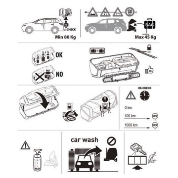 БАГАЖНИК BOX BOX С КРЮКОМ для платформы AGURI Active Bike, ЧЕРНЫЙ 340L