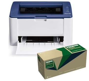 Xerox Phaser 3020V_BI mono WI-F + DODATKOWY TONER ZAMIENNIK na 1.500 stron