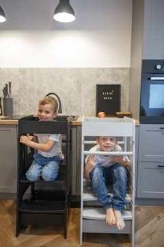 KiddyMoon Kitchen Helper ST-003 серый