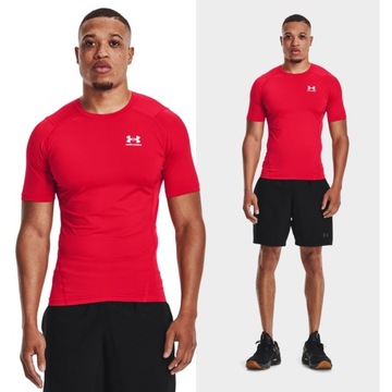 KOSZULKA MĘSKA UNDER ARMOUR TERMOAKTYWNA T-SHIRT TRENINGOWY SPORT 1361518