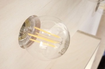 Drewniana 18stka świecąca LED cyfry 100cm urodziny