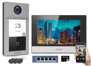 WIDEO DOMOFON Videodomofon IP PoE Villa Premium