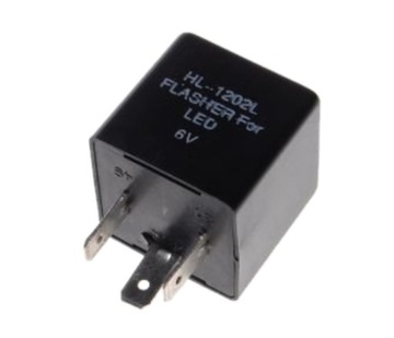 Przerywacz Kierunkowskazów Migaczy LED 6V 3 Piny