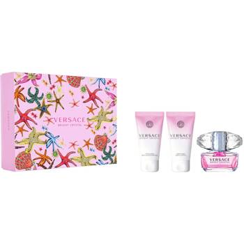 Versace Bright Crystal edt 50ml + Mleczko + Żel