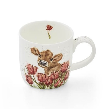 Royal Worcester Kubek 310ml na prezent krówka