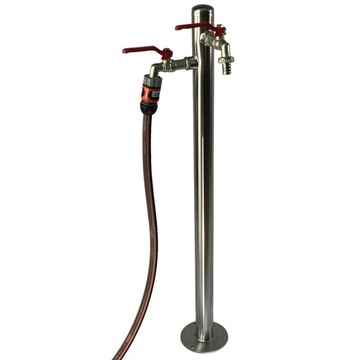 Садовый гидрант Кран SUPER INOX, кран 100СМ