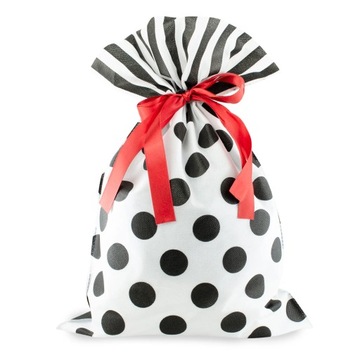 WOREK ŚWIĄTECZNY TORBA NA PREZENT TOREBKA 20X30 CM