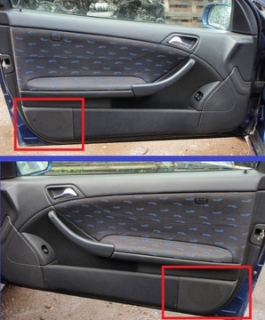 Накладка на динамик Mercedes CL203 CL 203 C купе 2000 - 2011 г.в. комплект