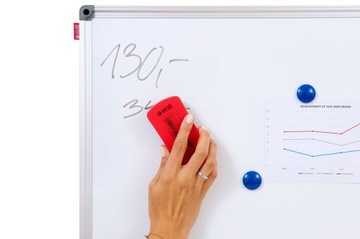 Магнитная губка MemoBe красная x2