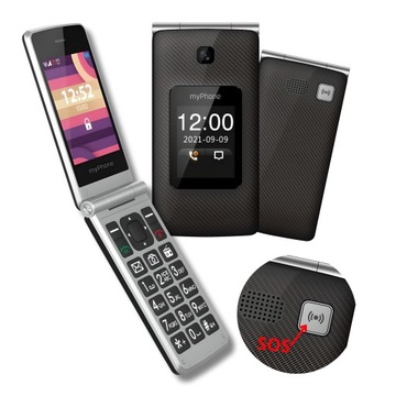Telefon dla seniora z klapką myPhone Tango LTE