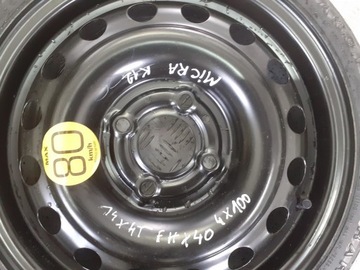 KOLO DOJEZDOVÉ 14” NISSAN MICRA K12