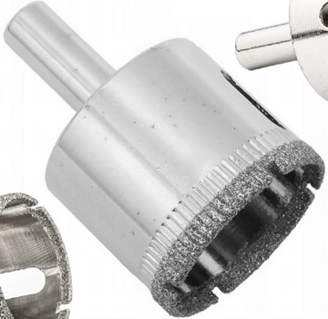 FALON-TECH - KORONKA FREZ OTWORNICA DIAMENTOWA DO GRESU SZKŁA 40MM