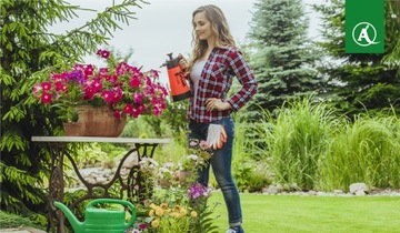 Ручной садовый опрыскиватель под давлением Kwazar Venus 1,5 л для полива