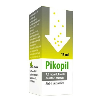 PIKOPIL KROPLE NA ZAPARCIA 7,5MG/15ML