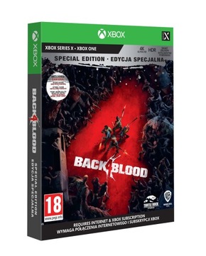 BACK 4 BLOOD EDYCJA SPECJALNA xbox ONE | xbox series X
