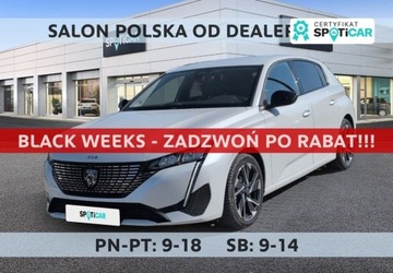 Peugeot 2023 Peugeot 308 1.2 PureTech Allure SS EAT8 SalonPL FVat Od Reki Dobra Konfigu