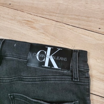 CALVIN KLEIN JEANS Spodnie Jeans Super Skinny Damskie r. 30/30