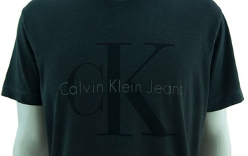 CALVIN KLEIN koszulka t-shirt logo bawełna M